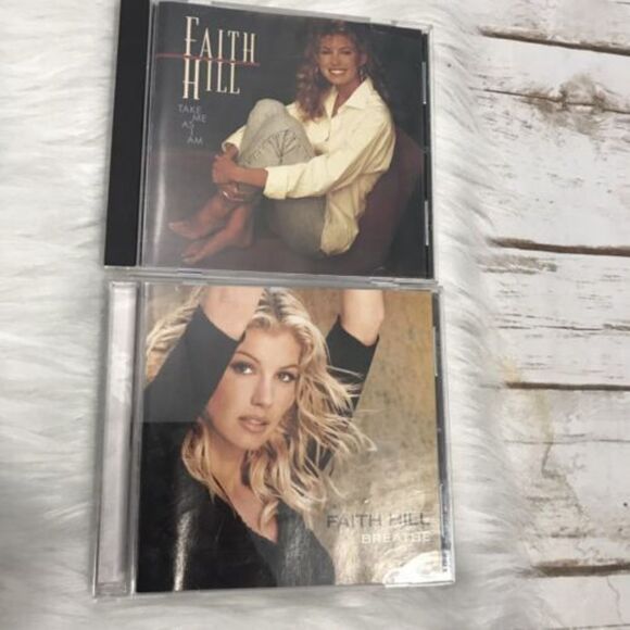 Faith Hill Breathe & Take Me As I Am - Audio CD By FAITH HILL - VERY GOOD - Picture 1 of 7